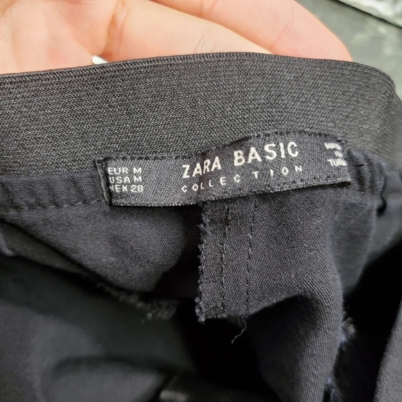Zara Black Side Stripe Pants - Picture 3 of 8